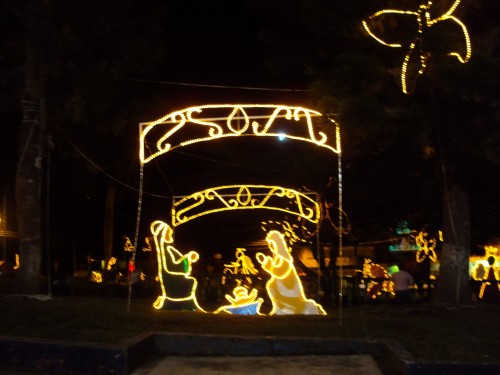 luminaria de pesebre