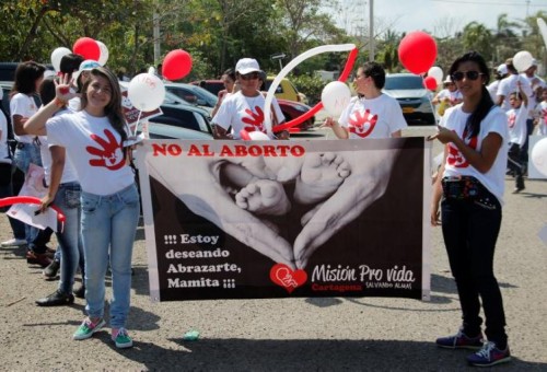 marcha contra el aborto