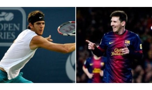 del potro y messi