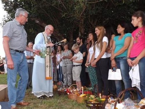 bendicion de canastas de aliemtos