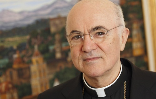 Italian Archbishop Carlo Maria Vigano, the new apostolic nuncio to the United States