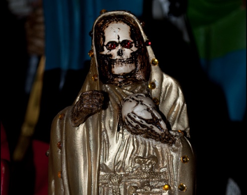 imagen de la santa muerte