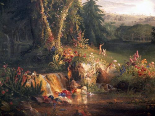 Jardin del eden thomas cole