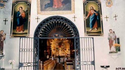 capilla de la santa cruz milagro de avignon