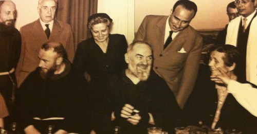 padre pio y sus hijos espirituales