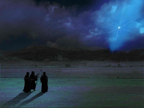 reyes magos y estrella de belen