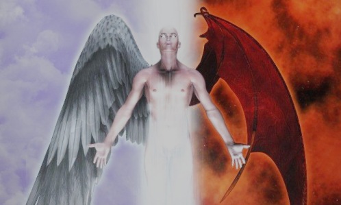 angel y demonio