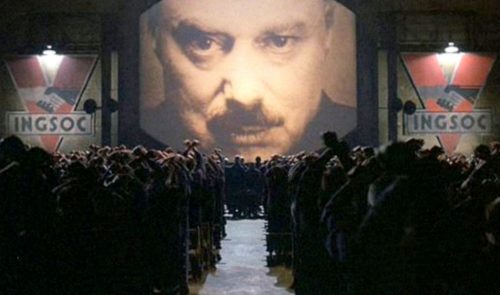 cara del gran hermano de orwell