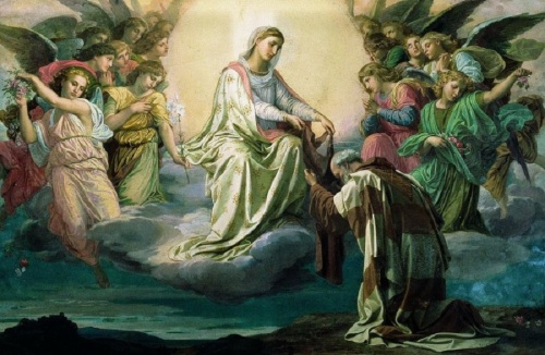 entrega de escapulario carmelita