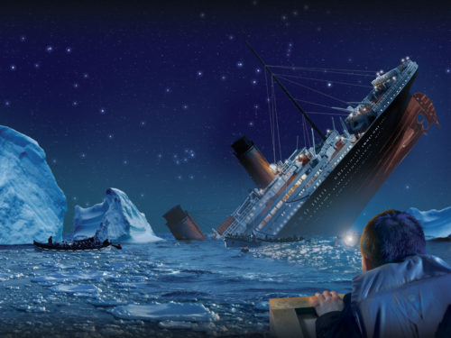 hundimiento del titanic