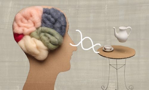 cerebro y una tetera, telekinesis