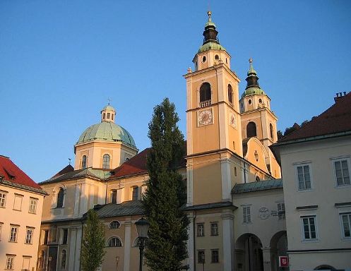 catedral de St Nicholas Ljubljana