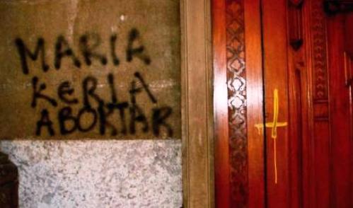 pintada contra virgen