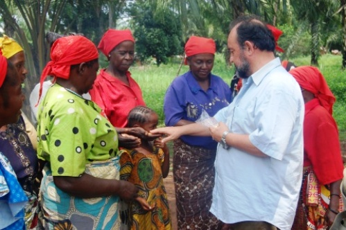 Mons Juan Jose Aguirre obispo de Bangassou