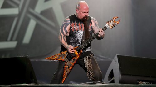 Integrante de la Banda Slayer en Rio