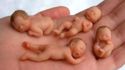 bebes en una mano