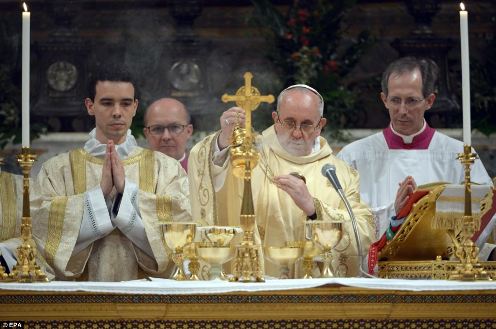 papa francisco y el demonio
