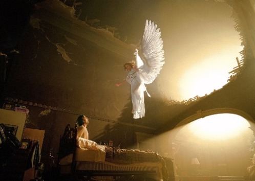 angel en un hospital