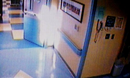 angel en un hospital