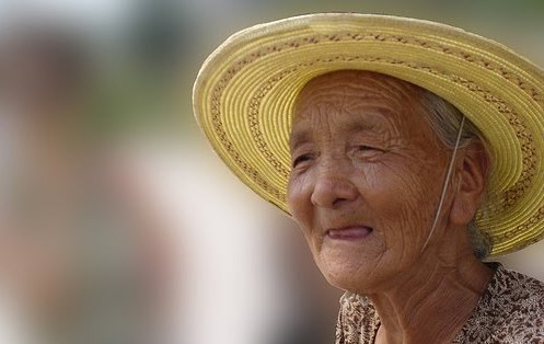 anciana china