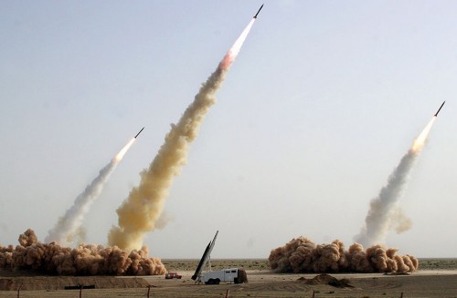 amenaza de armas nucleares fondo