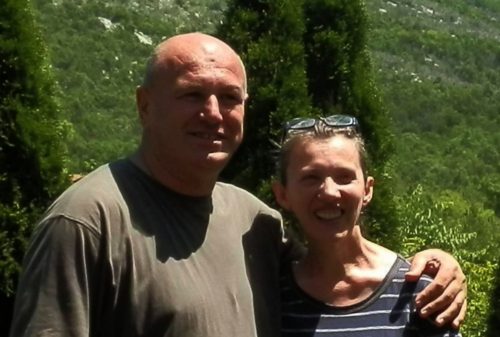 Ivo Juricic y su esposa Zdenka