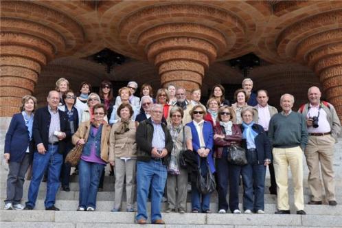 grupo de amigos en torreciudad