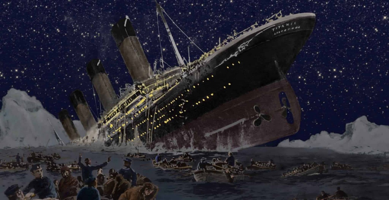 Titanic barco iceberg bandeja//forma de elefante