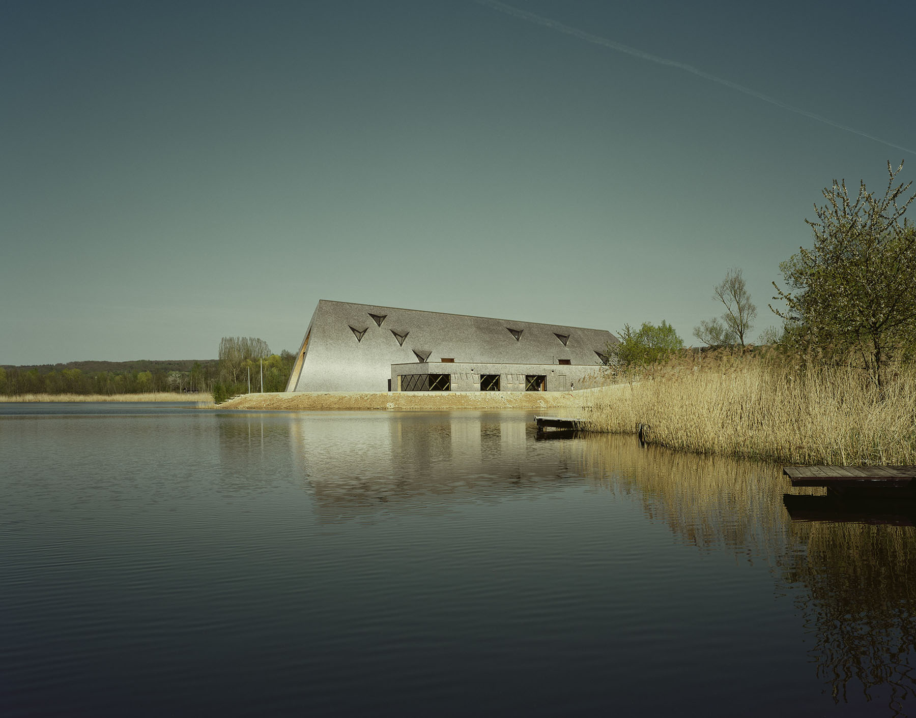 Biodiversum Nature Reserve Haff Réimech by Valentiny HVP Architects
