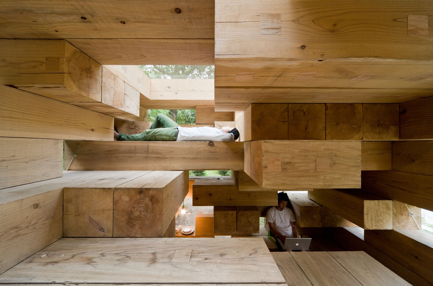 Final Wooden House by Sou Fujimoto Architects