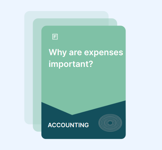 Why are expenses important?