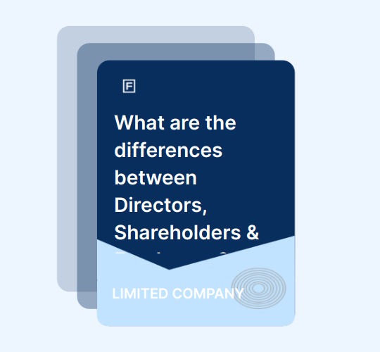 What are the differences between Directors, Shareholders & Employees?
