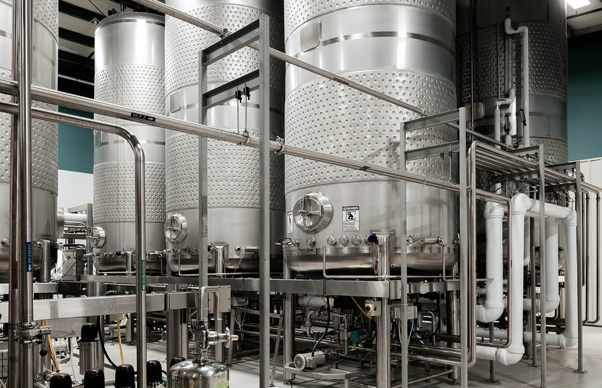 Bioreactors in Noblegen's Kingsway Fermentation Facility