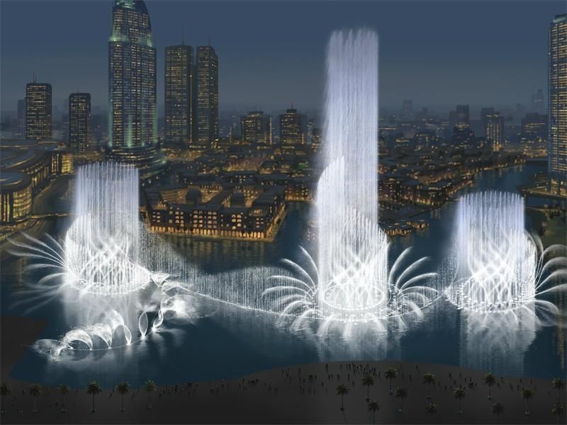 Dubai Water Fountain