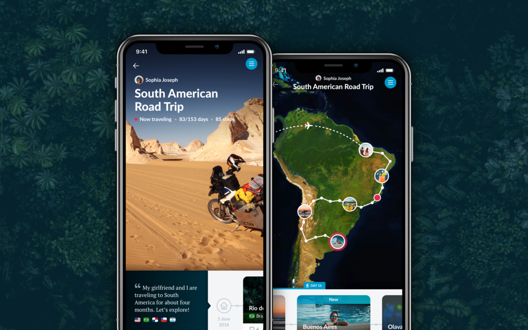 Polarsteps iOS app
