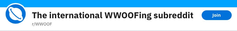 WWOOF reddit