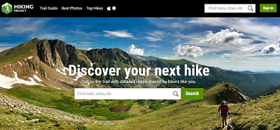 Hiking Project Website