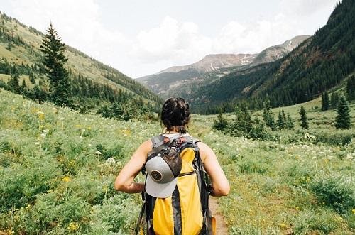 Hiking with friends