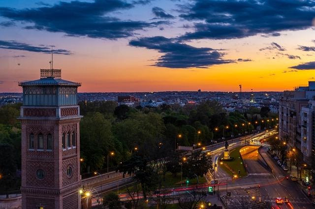 Madrid City View