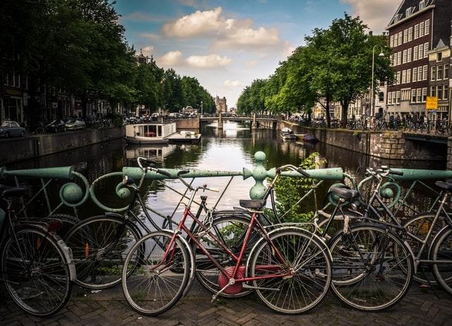 Canals of Amsterdam Netherlands