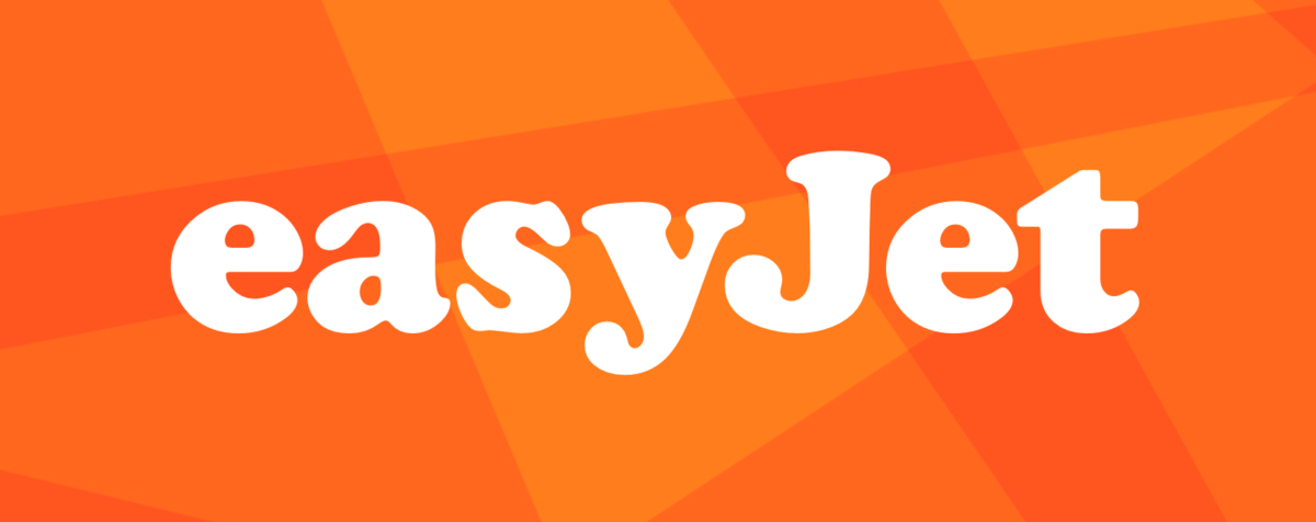 easyJet airline logo.
