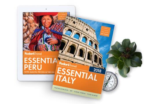 Fodor's Travel Guides to Peru and Italy.