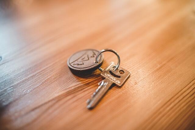 Vacation rental key exchange.