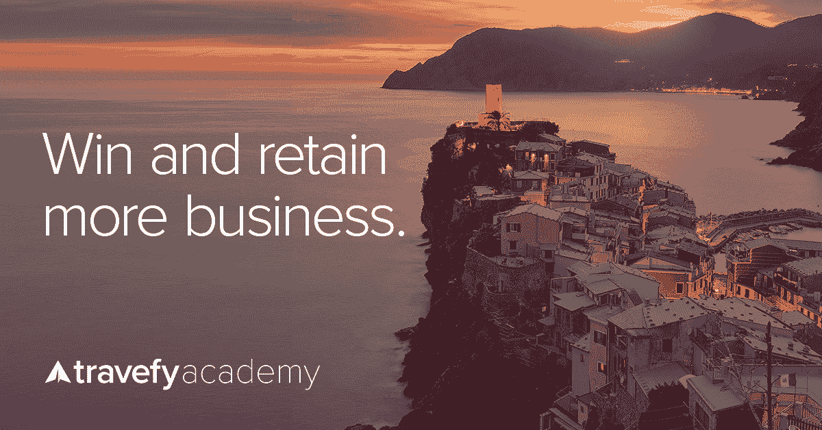 Travefy Academy banner.