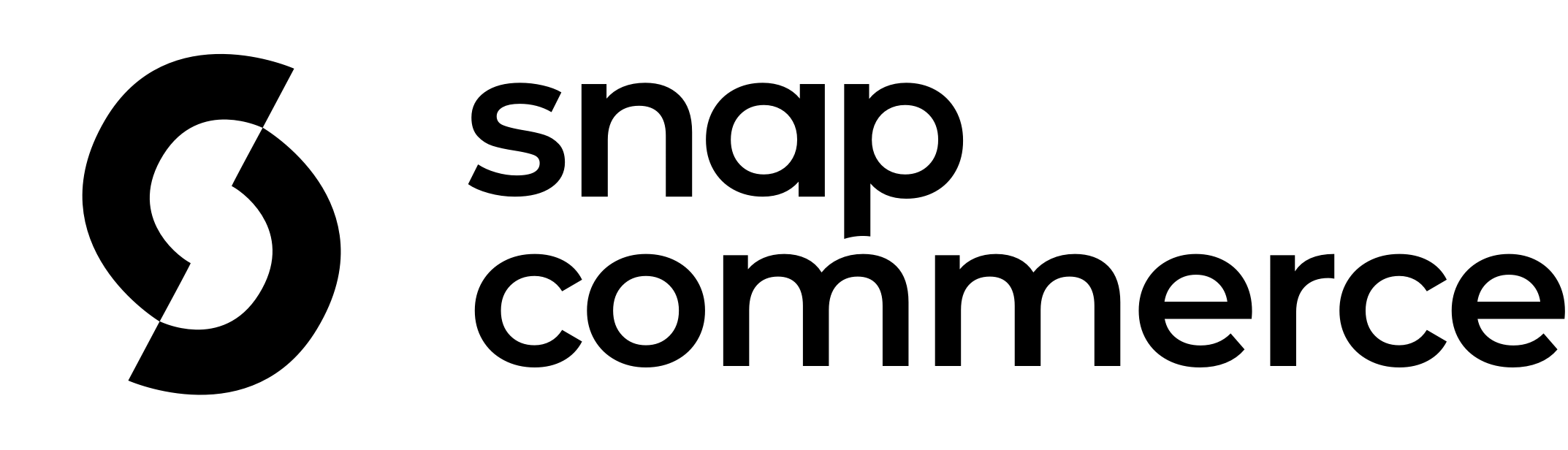Snap commerce logo.