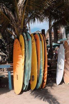 Sayulita surfing in Mexico