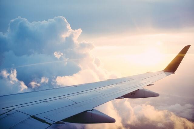 Flying in the sky with allianz travel insurance.