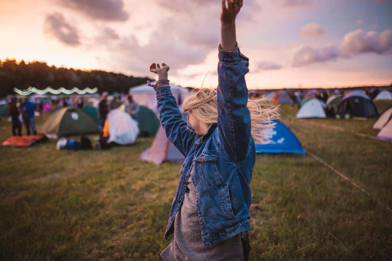 Camping at Sziget