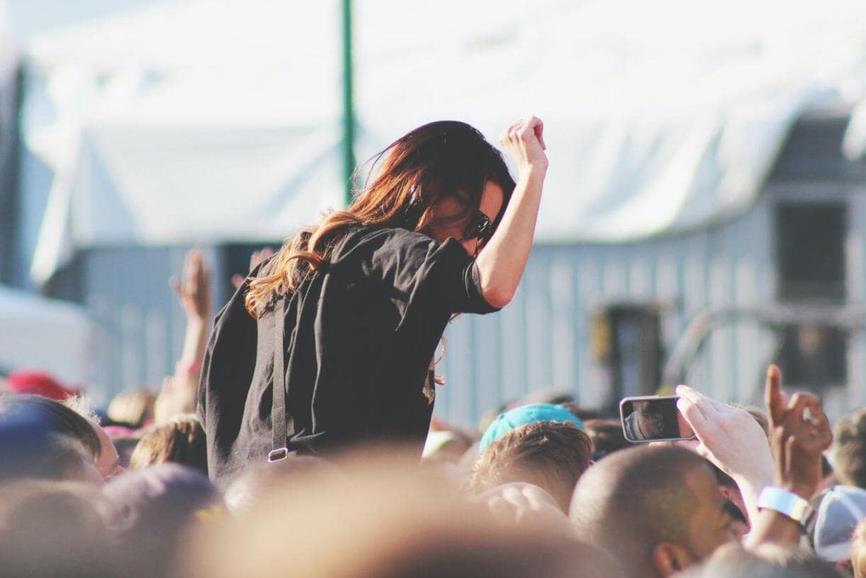 Partying at Sziget