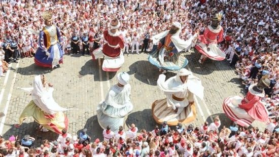 San Fermin Festival Pamplona Spain.